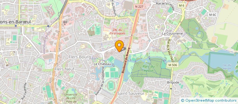 localisation de l'entreprise MADAME KARINE RIVE  VILLENEUVE-D'ASCQ