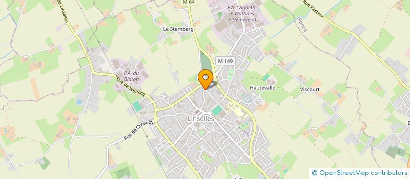 localisation de l'entreprise MADAME KARINE ROCHONT  LINSELLES