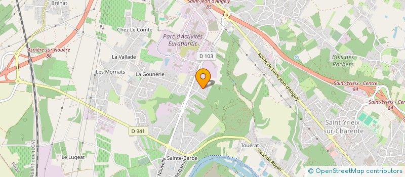 localisation de l'entreprise MADAME KARINE ROGEON à FLEAC