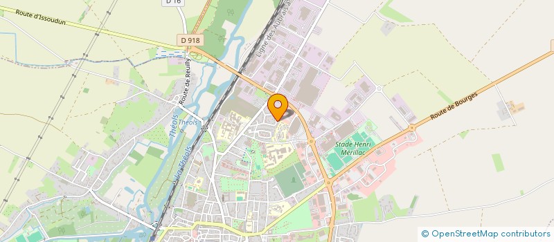 localisation de l'entreprise MADAME KARINE ROGER  ISSOUDUN