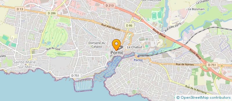 localisation de l'entreprise MADAME KARINE ROGNARD  PORNIC