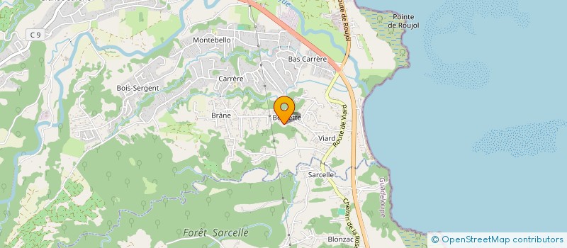 localisation de l'entreprise MADAME KARINE ROMAN  PETIT-BOURG