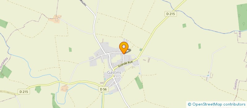 localisation de l'entreprise MADAME KARINE ROMMEL  GASTINS