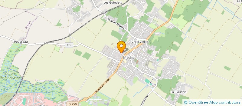 localisation de l'entreprise MADAME KARINE ROSE  MEDIS