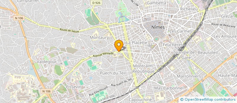 localisation de l'entreprise MADAME KARINE ROUGET  NIMES