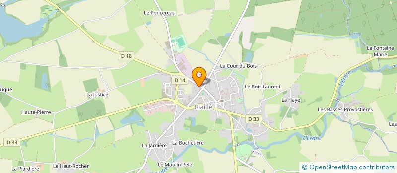 localisation de l'entreprise MADAME KARINE ROUSSELOT  RIAILLE