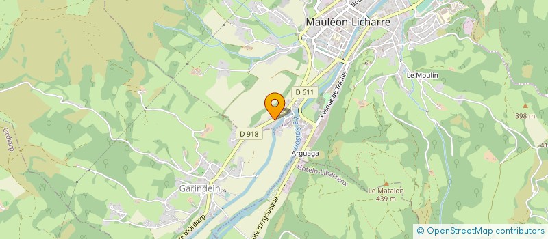 localisation de l'entreprise MADAME KARINE SABY MAUBESY  MAULEON-LICHARRE