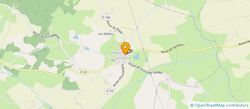 localisation de l'entreprise MADAME KARINE SAHLER à NEUILLY-EN-SANCERRE