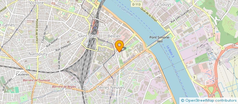 localisation de l'entreprise MADAME KARINE SALAVIN  BORDEAUX