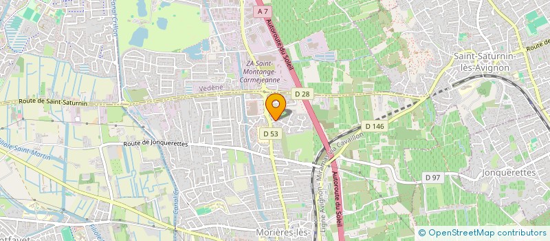 localisation de l'entreprise MADAME KARINE SALORT  MORIERES-LES-AVIGNON