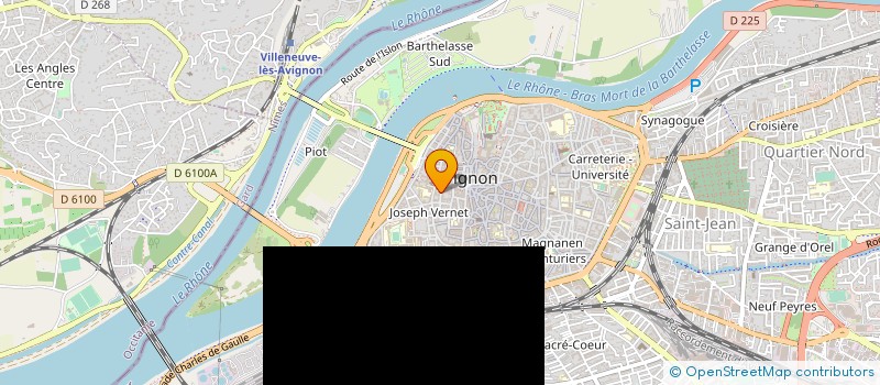 localisation de l'entreprise MADAME KARINE SANCHEZ  AVIGNON