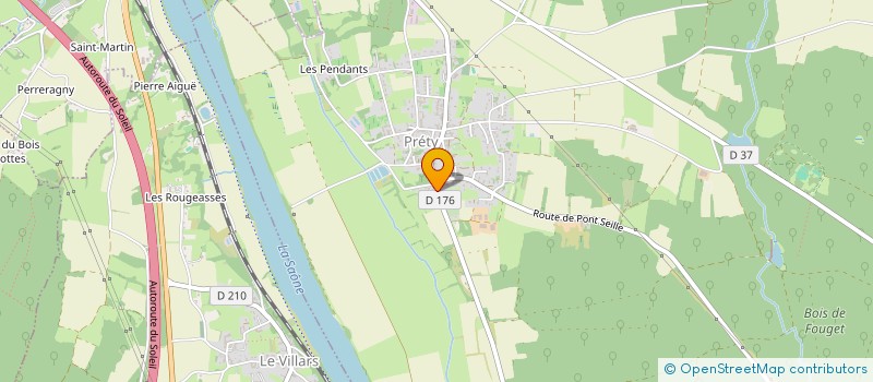 localisation de l'entreprise MADAME KARINE SANSON  PRETY