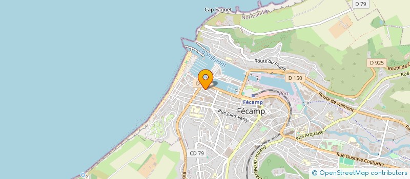 localisation de l'entreprise MADAME KARINE SAUNIER à FECAMP