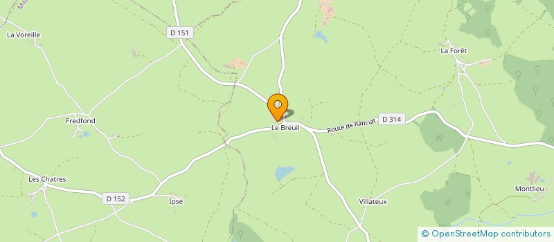 localisation de l'entreprise MADAME KARINE SAUVIGNON  TERJAT