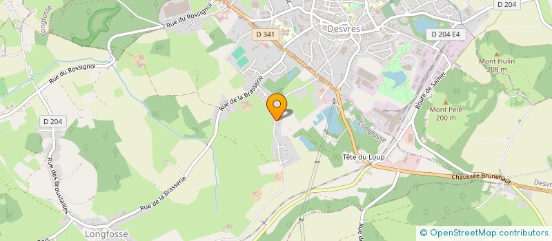 localisation de l'entreprise MADAME KARINE SAUZER  LONGFOSSE