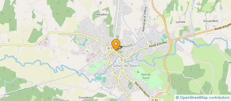 localisation de l'entreprise MADAME KARINE SCAMPUCCI  SALIES-DE-BEARN