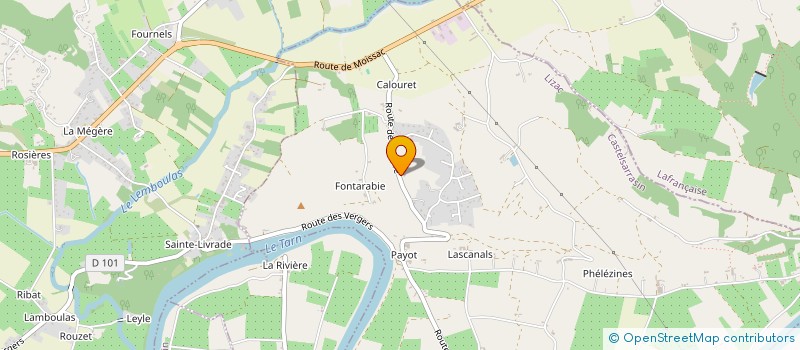 localisation de l'entreprise MADAME KARINE SCHMIT  LIZAC