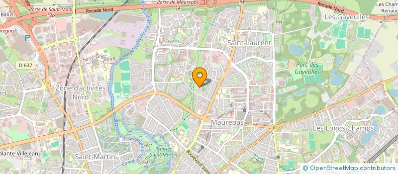 localisation de l'entreprise MADAME KARINE SCHOELLKOPF  RENNES