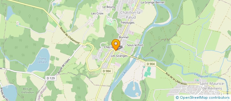 localisation de l'entreprise MADAME KARINE SCIFO à CHATILLON-LA-PALUD
