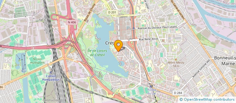 localisation de l'entreprise MADAME KARINE SEBBAGH  CRETEIL