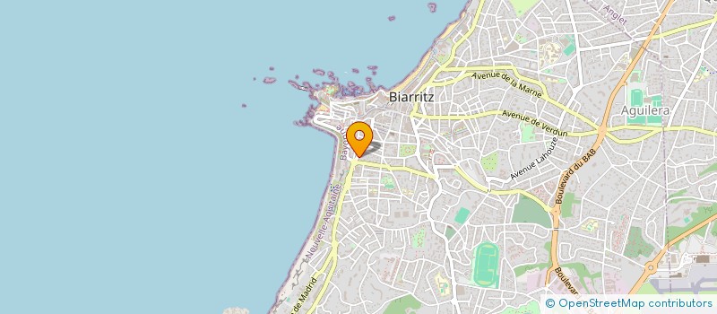 localisation de l'entreprise MADAME KARINE SENHAUX à BIARRITZ