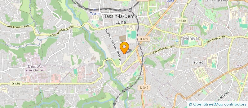 localisation de l'entreprise MADAME KARINE SICRE  TASSIN-LA-DEMI-LUNE