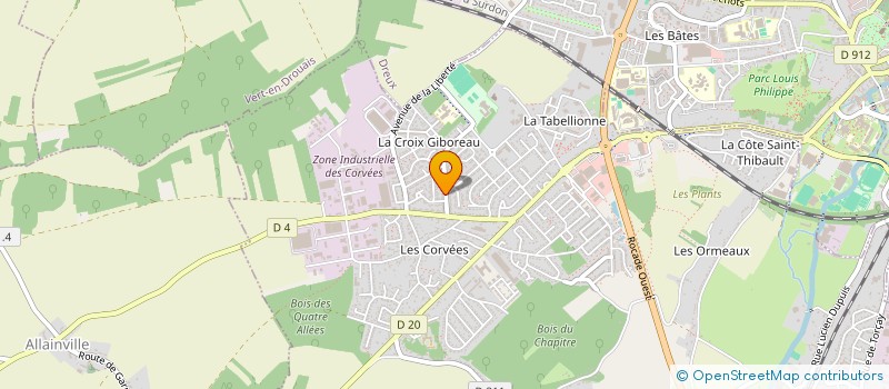 localisation de l'entreprise MADAME KARINE SIEJAK à VERNOUILLET