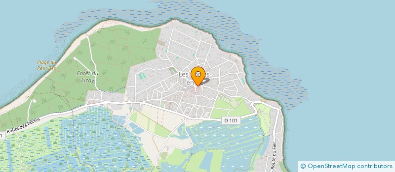 localisation de l'entreprise MADAME KARINE SILVENTE  LES PORTES-EN-RE