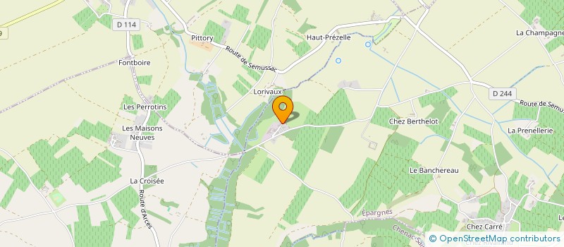 localisation de l'entreprise MADAME KARINE SIMONNET  EPARGNES