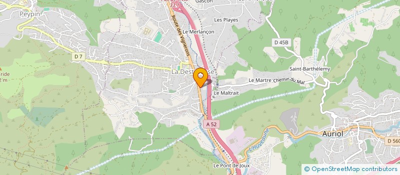localisation de l'entreprise MADAME KARINE SOUANIN à AURIOL