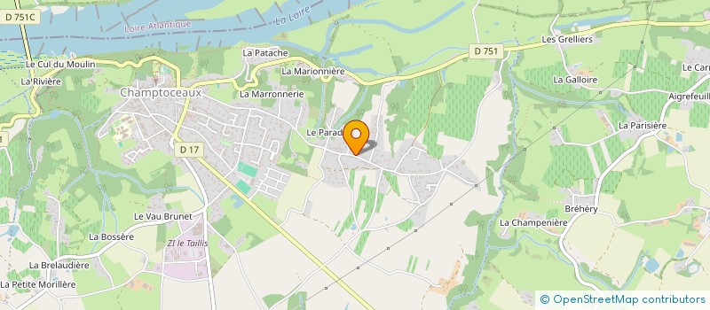 localisation de l'entreprise MADAME KARINE SOUCHET à OREE D'ANJOU