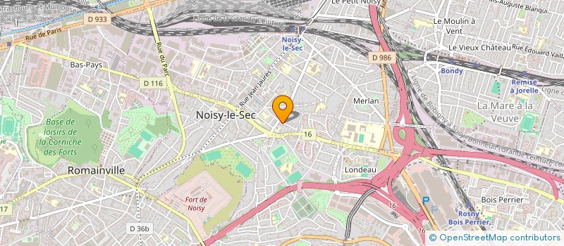 localisation de l'entreprise MADAME KARINE SOUFFLET à NOISY-LE-SEC