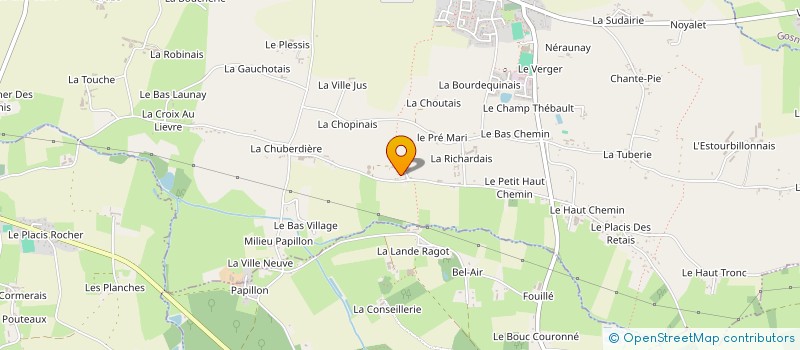 localisation de l'entreprise MADAME KARINE SOUQUET  ERCE-PRES-LIFFRE