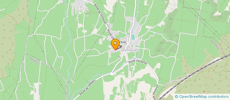 localisation de l'entreprise MADAME KARINE SPADAFORA  DOMAZAN
