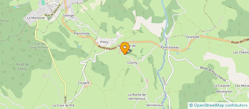 localisation de l'entreprise MADAME KARINE SPIRKEL  CHATEAU-CHINON (VILLE)