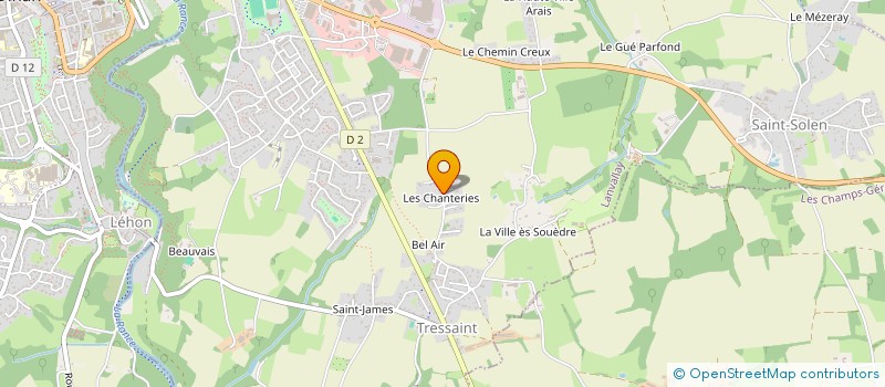 localisation de l'entreprise MADAME KARINE SZCZEPANIK  LANVALLAY