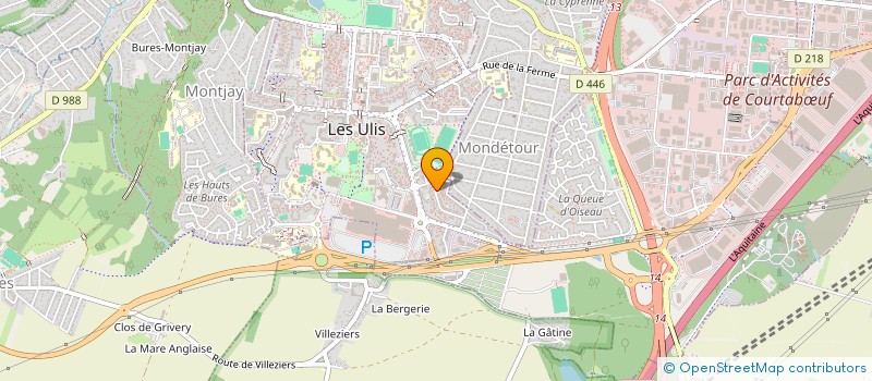 localisation de l'entreprise MADAME KARINE TAVARES à LES ULIS