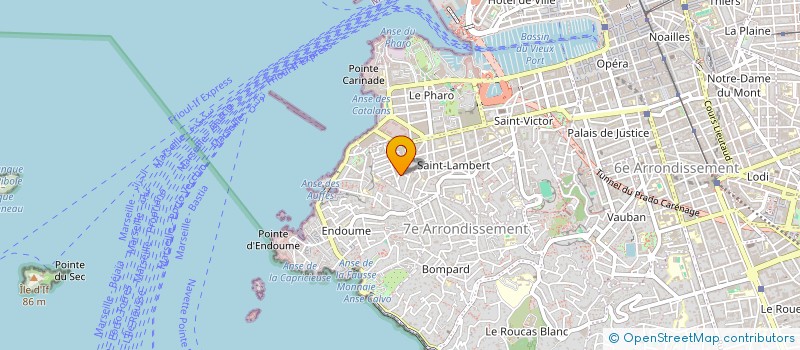 localisation de l'entreprise MADAME KARINE TAVERA à MARSEILLE