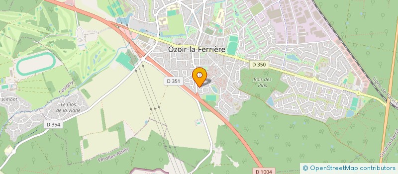 localisation de l'entreprise MADAME KARINE TEYO-FOTO  OZOIR-LA-FERRIERE