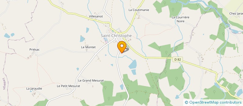 localisation de l'entreprise MADAME KARINE THIMONNIER à SAINT-CHRISTOPHE