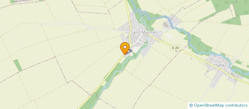 localisation de l'entreprise MADAME KARINE THOMAS  SAINT-MASMES