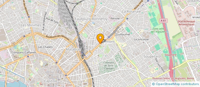 localisation de l'entreprise MADAME KARINE THOMAS à TOULOUSE