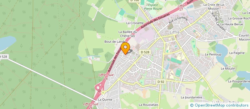 localisation de l'entreprise MADAME KARINE THUILLIER  LIFFRE