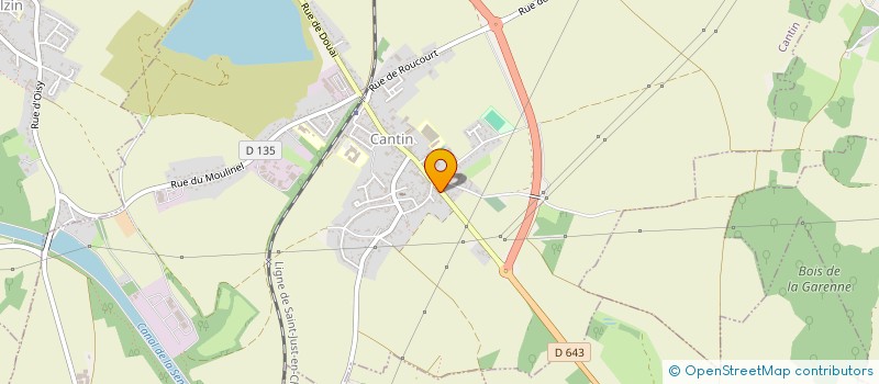 localisation de l'entreprise MADAME KARINE THUILOT  CANTIN
