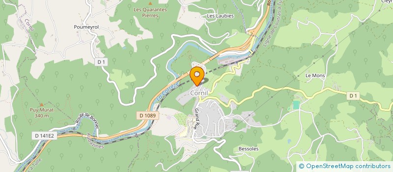 localisation de l'entreprise MADAME KARINE TIRVERT  CORNIL