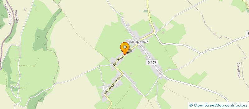 localisation de l'entreprise MADAME KARINE TOURNANT  CAMPEAUX