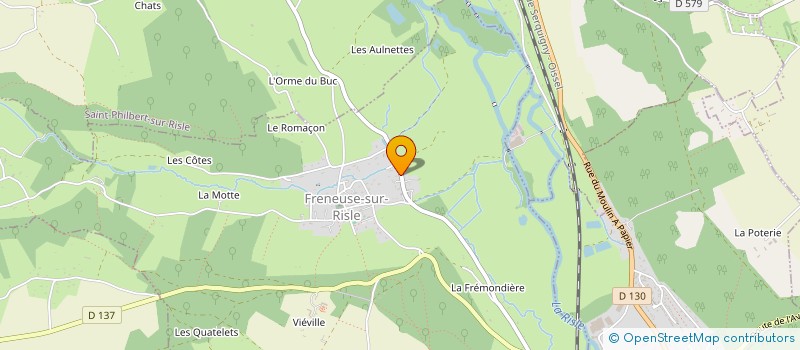 localisation de l'entreprise MADAME KARINE TOURNOIS à FRENEUSE-SUR-RISLE