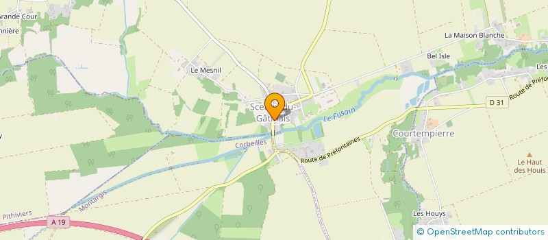 localisation de l'entreprise MADAME KARINE TOUZEAU à SCEAUX-DU-GATINAIS