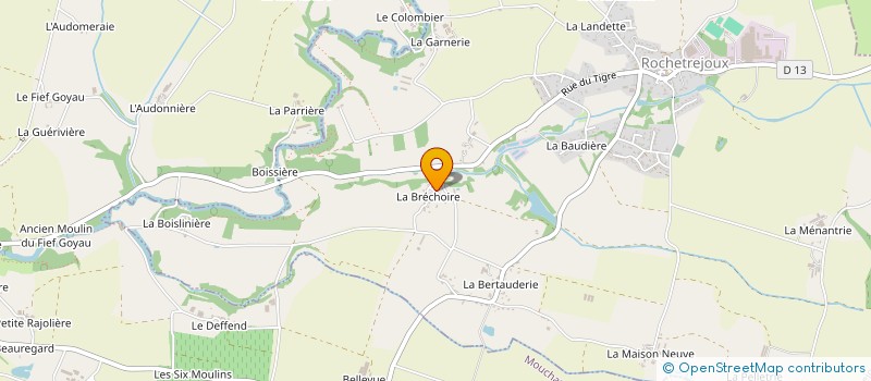 localisation de l'entreprise MADAME KARINE TRABELSI  ROCHETREJOUX