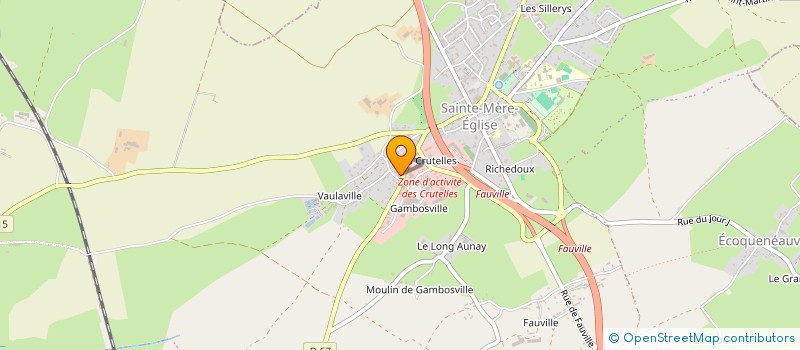 localisation de l'entreprise MADAME KARINE TRAVERT  CARENTAN-LES-MARAIS